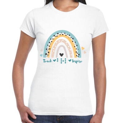Women's 'Teach, Braille & Inspire' Tee  Thumbnail